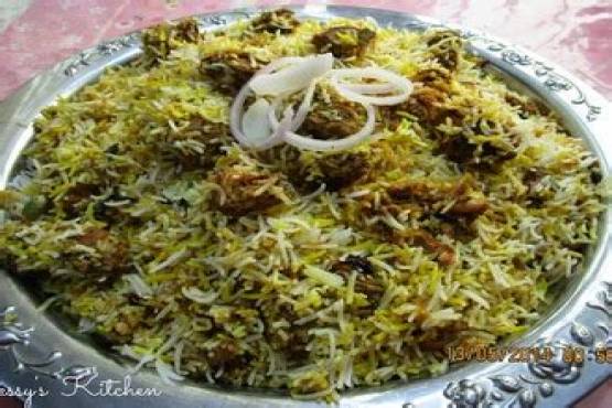 Gongura Chicken Biryani