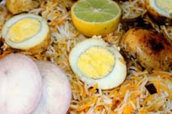 Egg Dum Biryani